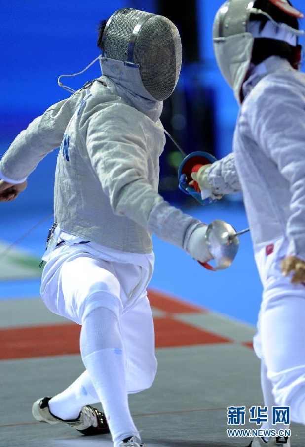 韩国击剑选手金旻恩夺得女子佩剑冠军 韩国击剑选手金旻恩夺得女子佩剑冠军