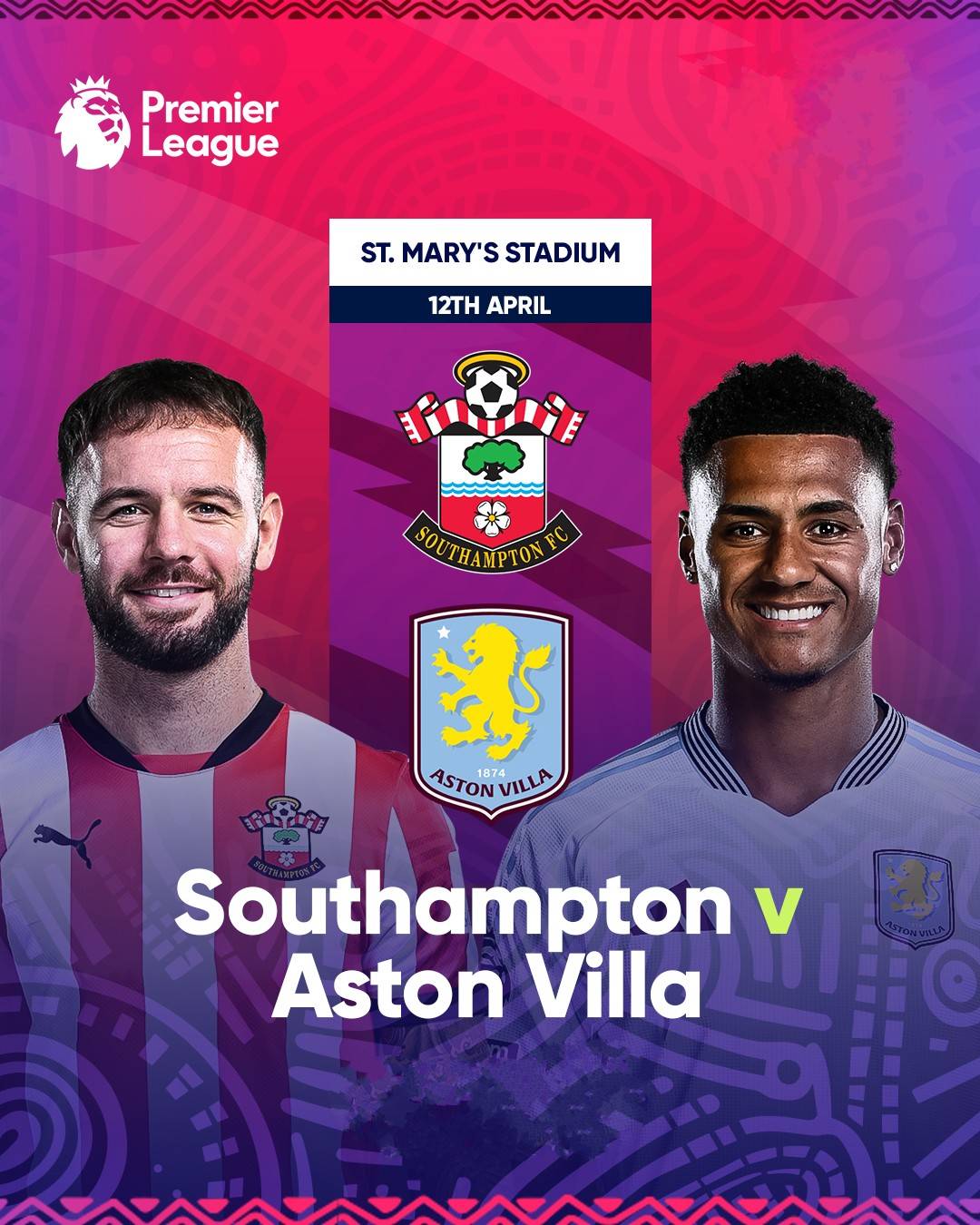 DB game-南安普顿主场逼平阿斯顿维拉，争夺保级席位