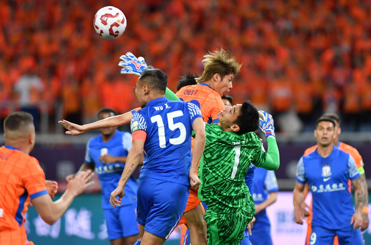 DB彩票-申花主场不敌鲁能，季后赛前景蒙尘